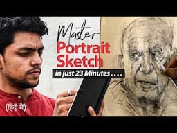 Sketch Any Portrait FREEHAND for Beginners HINDI