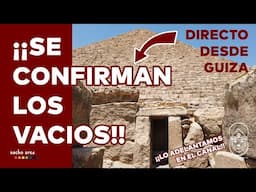 Emisión en directo desde la pirámide de Micerinos | Dentro de la pirámide | Nacho Ares