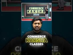 Commerce Kaksha 👨‍🏫Classes For Class 11th & Class 12th ✅ 📚 #pw #shorts #commerceclasses #cbse2025