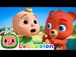 JJ’s Big Journey for Apples & Bananas! 🍎🍌🏝️| CoComelon Animal Time | Animals for Kids