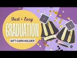 DIY Graduation Gift Card Holder with Cricut