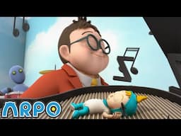 Daniel Naps on the Piano?! A Birthday Tune Gone Wrong! | ARPO| Kids TV Shows | Popular video