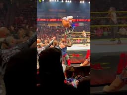 Fan Cam of Leon Slater's Amazing Dive | TNA iMPACT! June 12, 2025