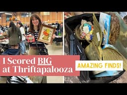 I SCORED HUGE at Thriftapalooza | Vintage Haul for Resale