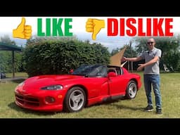 5 things I hate (and 5 things I love) about my Dodge Viper RT10