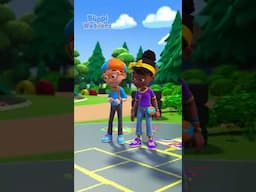 🌈💛❤️💙 Color Splash! Painting a Rainbow Together! Learn with #Blippi #BlippiWonders #Shorts