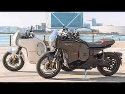 The HONDA E-VO marks Honda’s debut in the full-size production electric motorcycle