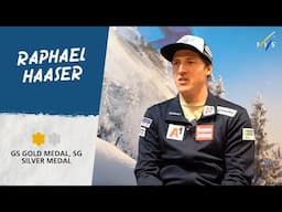 Raphael Haaser - Saalbach 2025 - GS Gold Medal, SG Silver Medal | FIS Alpine