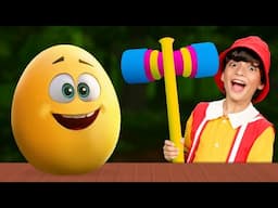 Surprise Eggs Farm Animals Nursery Rhyme for Kids | BabyBillion Rhymes