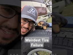 Weirdest Tire Failure We've Ever Seen!