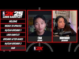 NBA 2K25 Logo Gauntlet: MyCAREER 2v2 & 1v1s, with Special Guest BOOMBOOM