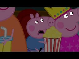 George Is SCARED At The Movies! 🎥 Will Peppa Help Him Be BRAVE? 🐽 Full Episodes | 30 MIN