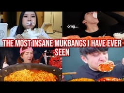 the most INSANE mukbangs i genuinely have ever seen