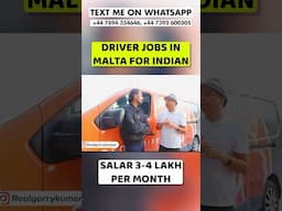 Jobs in Malta for Indians | Work in Malta | Malta Jobs