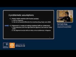 Ethics in AI Colloquium - Two Mistakes in AI Design? with Prof Ruth Chang