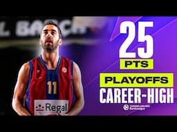 NAVARRO’S Best Playoff Game | CAREER-HIGH vs Unicaja Malaga