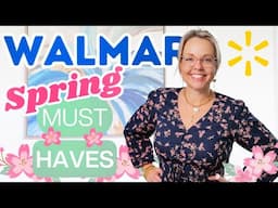 2025 Walmart Spring☀️Clothing Try On Haul | Spring Easter Decor | Outfit Inspiration Fashion over 40