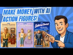 Use AI To Make A Killer Action Figure Design You Can Sell In MANY WAYS...