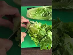 British romaine vegetable cutting skills #short