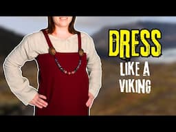 I Only Have 4 Hours to Make THIS Viking Apron Dress