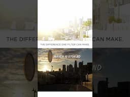 See the difference a filter can make!  #photography #camerafilters #landscapephotography