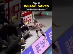Insane Volleyball Saves [Ep.03] - 😱 No Ball Left Behind! 🏐 #shorts
