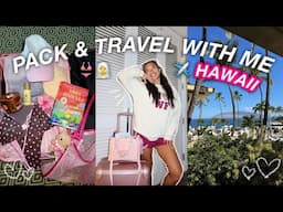 PACK & TRAVEL WITH ME TO HAWAII *family vacation*