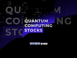 Quantum Computing Stocks: The MOST Important Metric to Watch