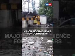 Mumbai Rains  Andheri Subway Flooded! Toxic water, barricades, commuter chaos #shorts