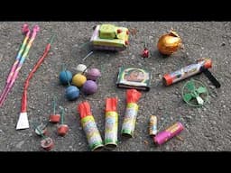 Lighting Fireworks in the Evening!