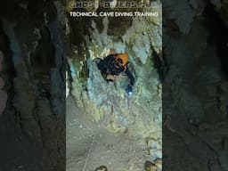 GHOSTS IN ACTION!My divers showing their skills!  #ghostdiversvideos #cavediving #sidemount