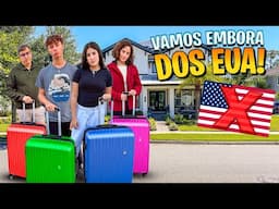 Hora de Recomeçar... 🚨 Estamos Deixando os EUA!