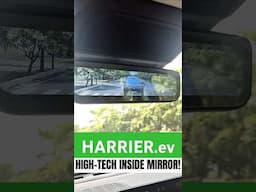 Tata Harrier.ev's High-Tech Digital Rear-View Mirror! 👀 | autoX #shorts