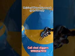 Mojoland water and snow park sonipat at rs 700 only # sonipat #waterpark #delhiwaterpark #shorts