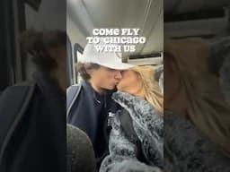 FLY WITH US FOR THE FIRST TIME✈️🫘✨ #shorts #couple #travel