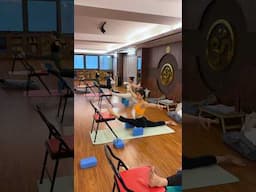 Front Splits & Middle Split Training with Props | Chair Yoga #advancedyoga #stretchroutine #yoga