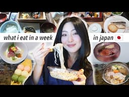 WHAT I EAT IN A WEEK IN JAPAN 🇯🇵🌸🍣 | PART ONE | Kamakura & Hakone | Beaches, Baths, LOTS of Sushi