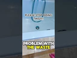 DONT DO THIS when fitting a BATHROOM!! #bathroom #plumbing #bathroomdesign