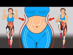 Slim Your Waist & Flatten Your Belly in Just 1 Week ✅ Easy Morning 5 Min Standing Home Workout