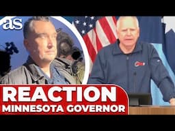 MINNESOTA GOVERNOR calls for END to POLITICAL VIOLENCE after FATAL SHOOTING of two lawmakers