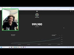Hitting 1,000,000 subscribers stream!