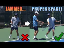 Create Space On Your Forehand For MAX Power!🎾 💥