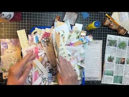 Scrappy Saturday! - Random Ephemera Making from Scraps!