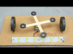How to Make Free Electricity Generator with Magnets & DC Motor | Free Energy Generator Machine