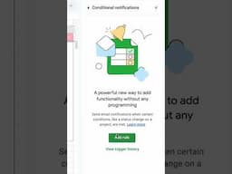How to set up conditional notifications in Google Sheets and save yourself the hourly check-ins 💡