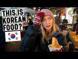 South Korean food SHOCKED us! 😱 (South Korea food tour)
