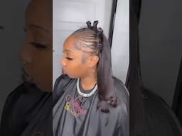 Inlovee with this style😍💕 #braids #freestyle