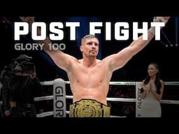 GLORY 100: Rico Verhoeven Post-Fight Interview