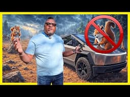 Squirrels vs Cybertruck How My Air Suspension Was Destroyed!
