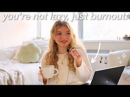 dealing with burnout.. how do we overcome it? 🎙️🎀✨ the glow up project (a fake podcast episode lol)